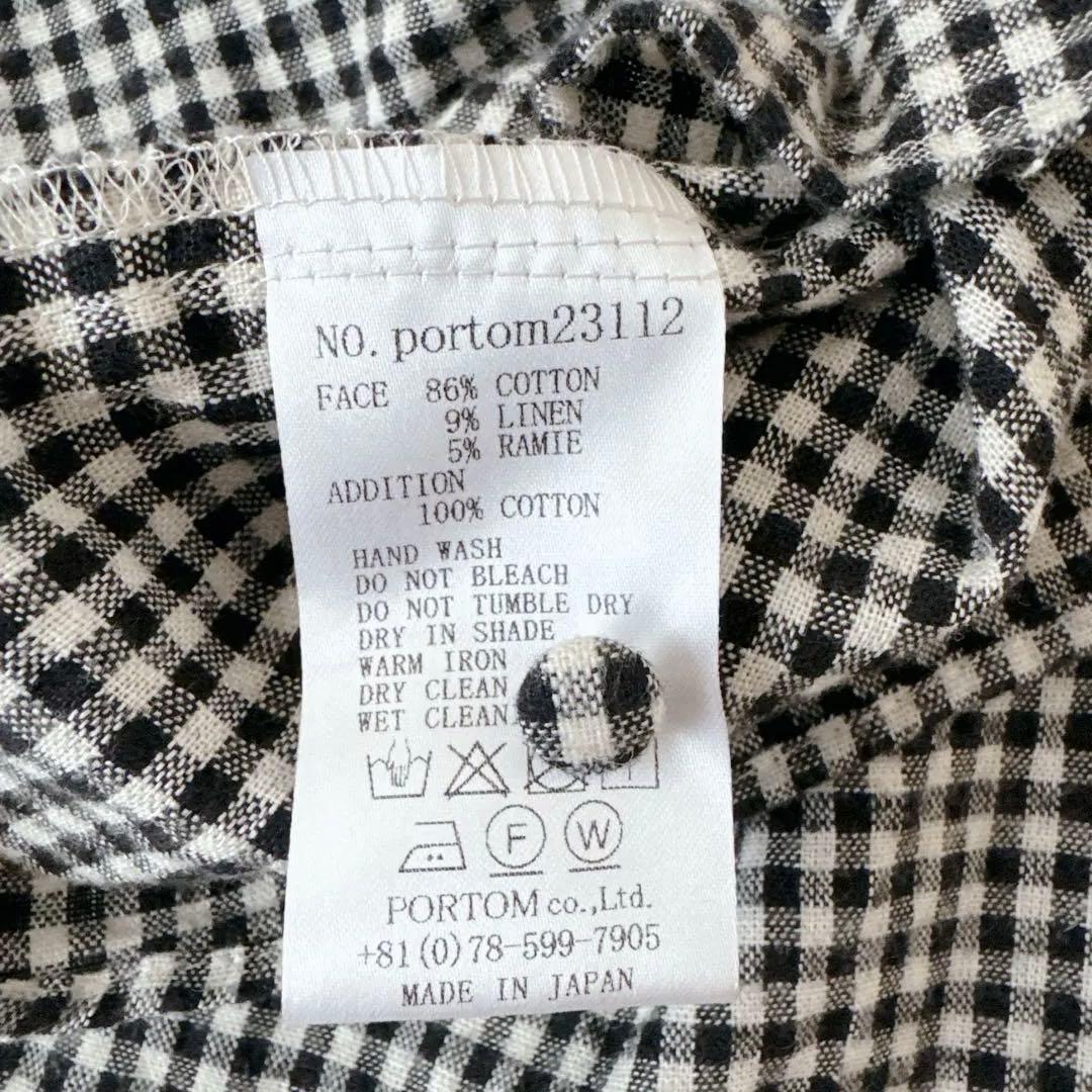 完売品✨美品✨オオカミとフクロウ ギンガムチェック ブラウス 長袖 丸襟