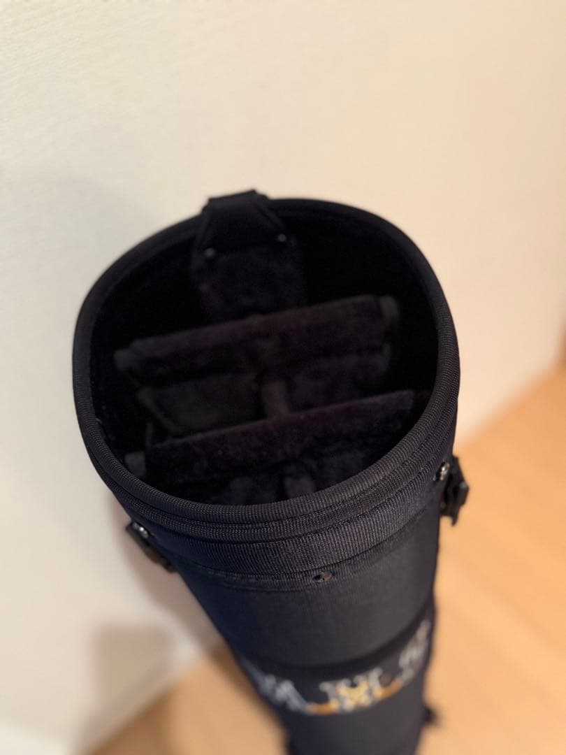 【PURU】M.U SPORTS レディースキャディバッグ（ブラック）