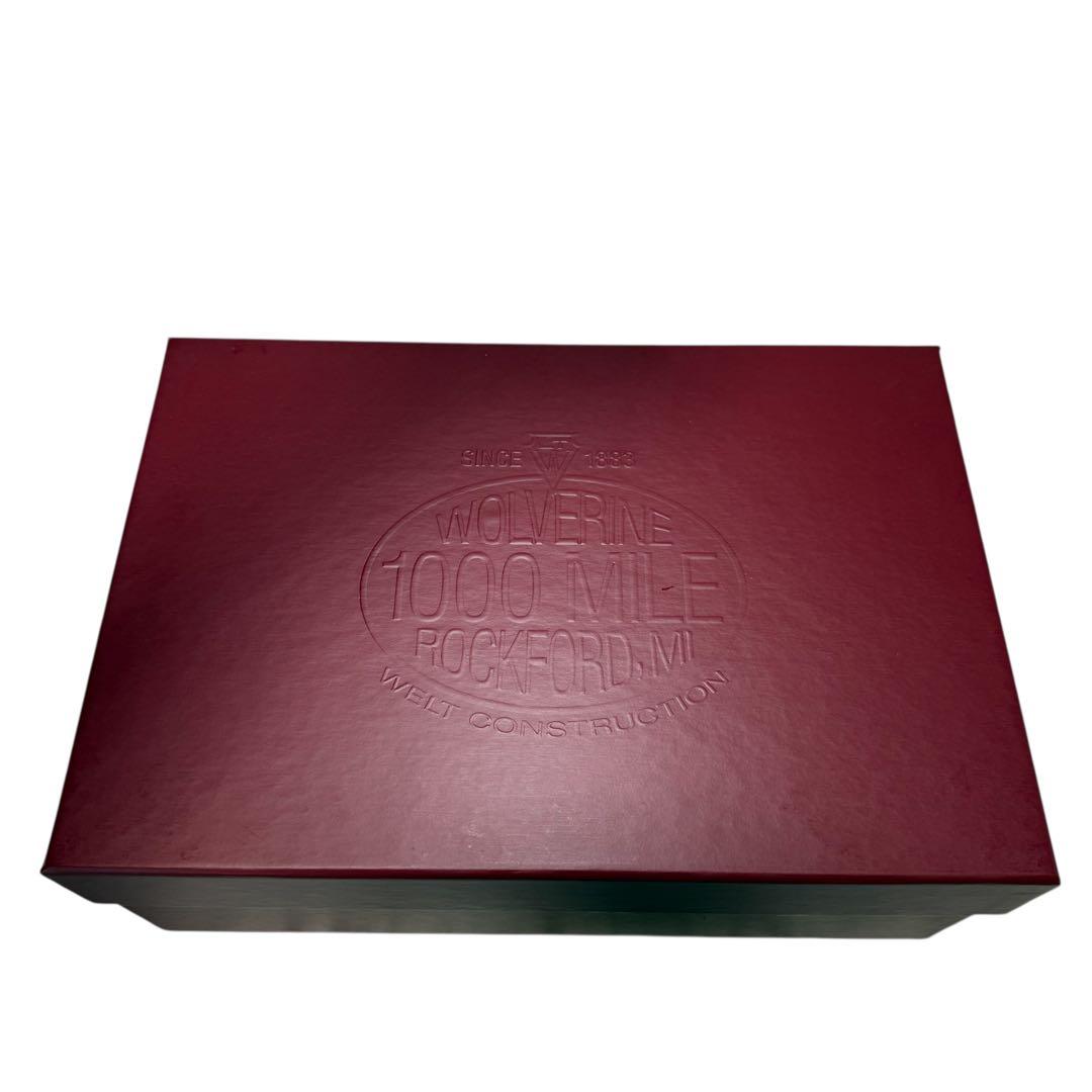 WOLVERINE 1000マイルブーツ W05301 茶 26.5