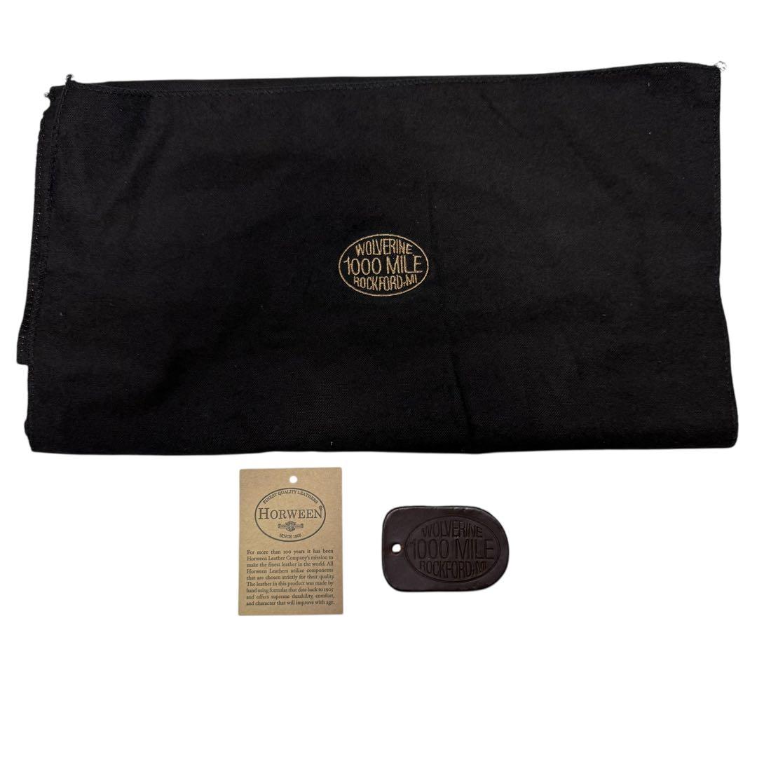 WOLVERINE 1000マイルブーツ W05301 茶 26.5