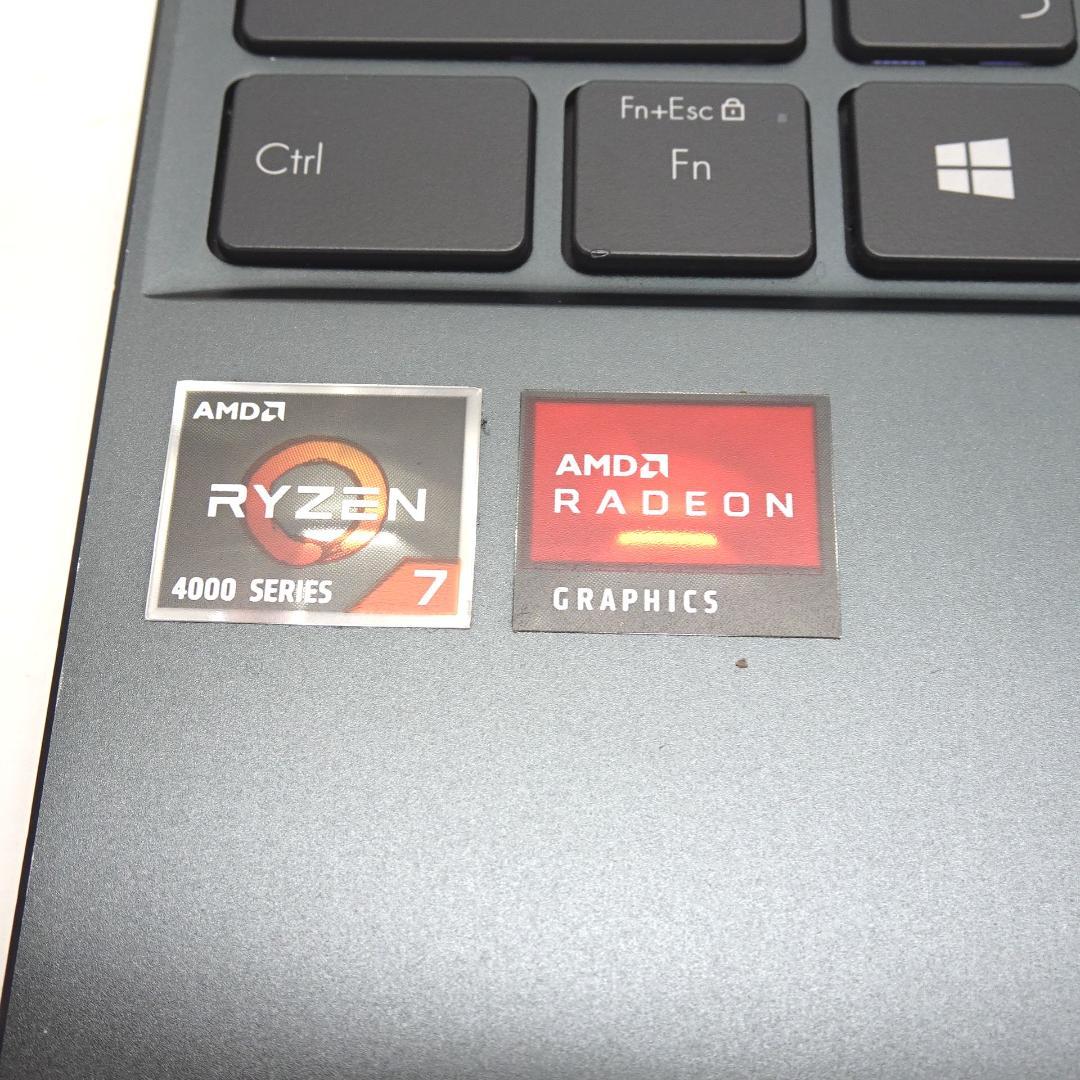 美品 ZenBook UM425I Ryzen7 8GB 512GB オフィス