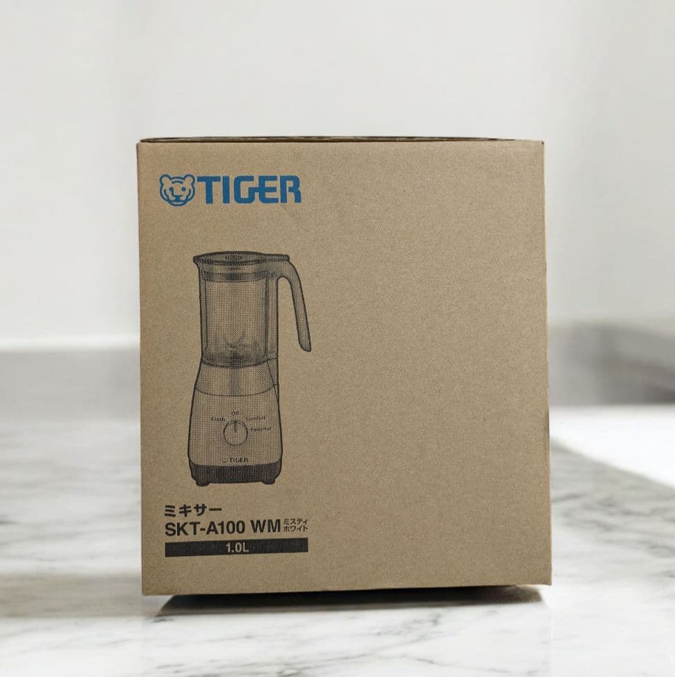 タイガー魔法瓶 ミキサー ミスティホワイト SKT-A100(WM)
