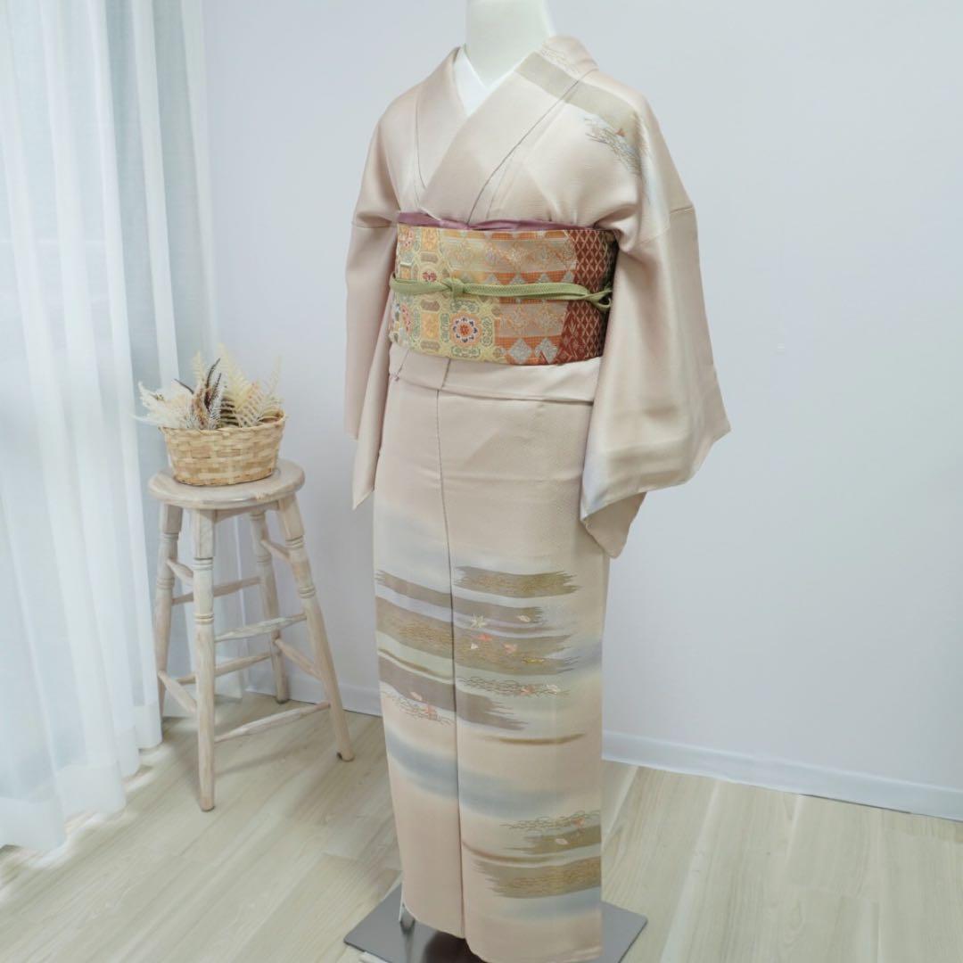訪問着 単品a319B 七五三　入学式　お宮参り　結婚式　一つ紋
