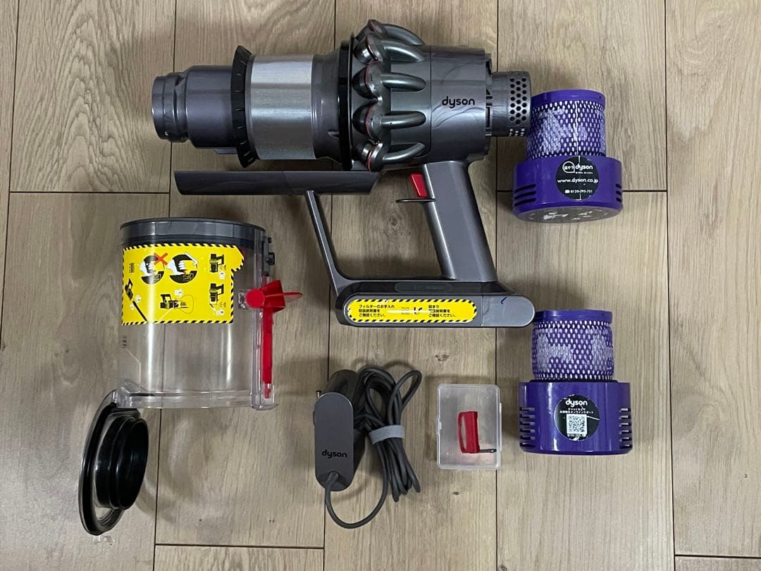 ダイソン①V10SV12 新品伸縮式パイプ　２ヘッドから選択　補強型トリガー装着