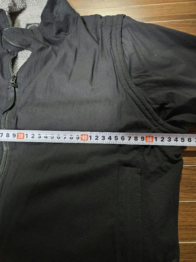 山と道 Light Alpha Vest/Jacket ブラック オクタ　M