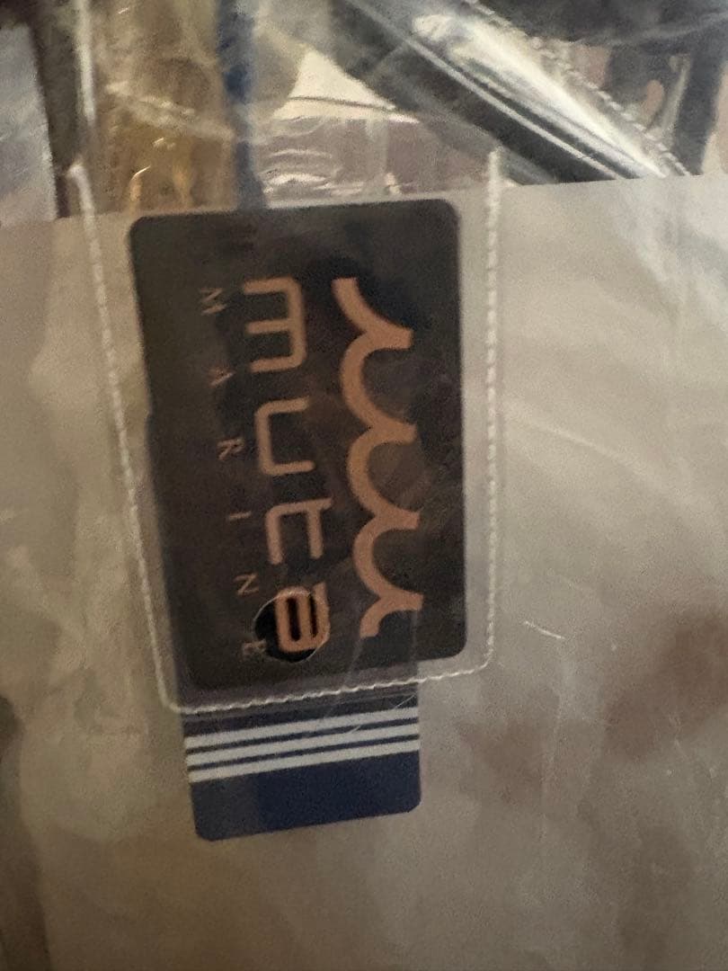 muta マリン キャディバッグ MARINE ゴルフバッグ　クリア　ベージュ