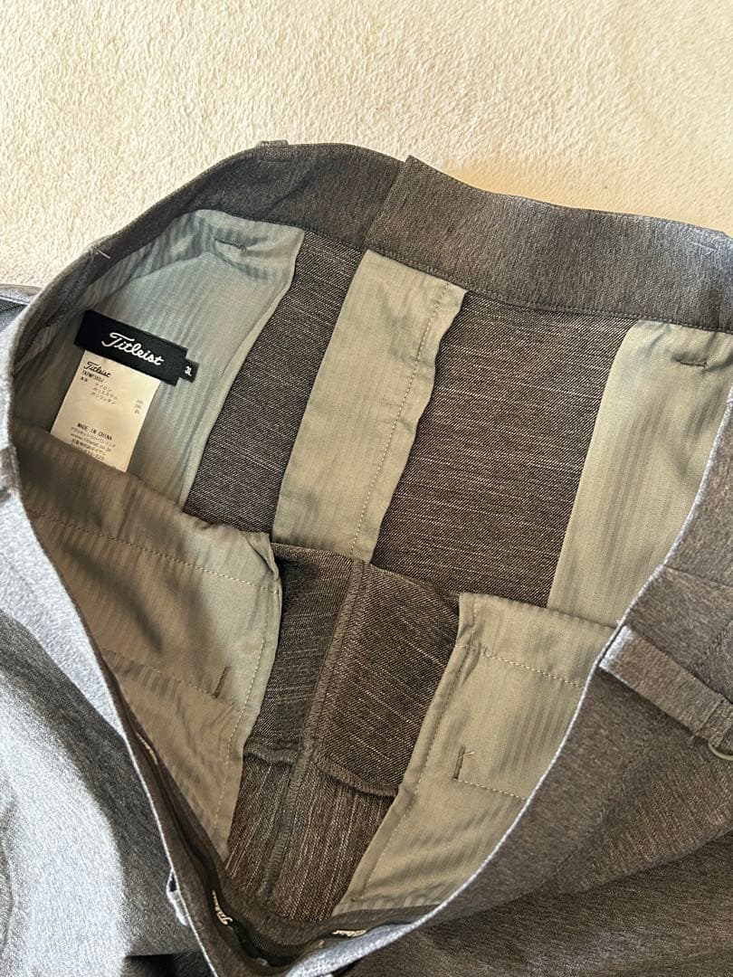 【新品タグ付き&大きいサイズ】タイトリスト テーパードパンツ 3L 伸縮性◎