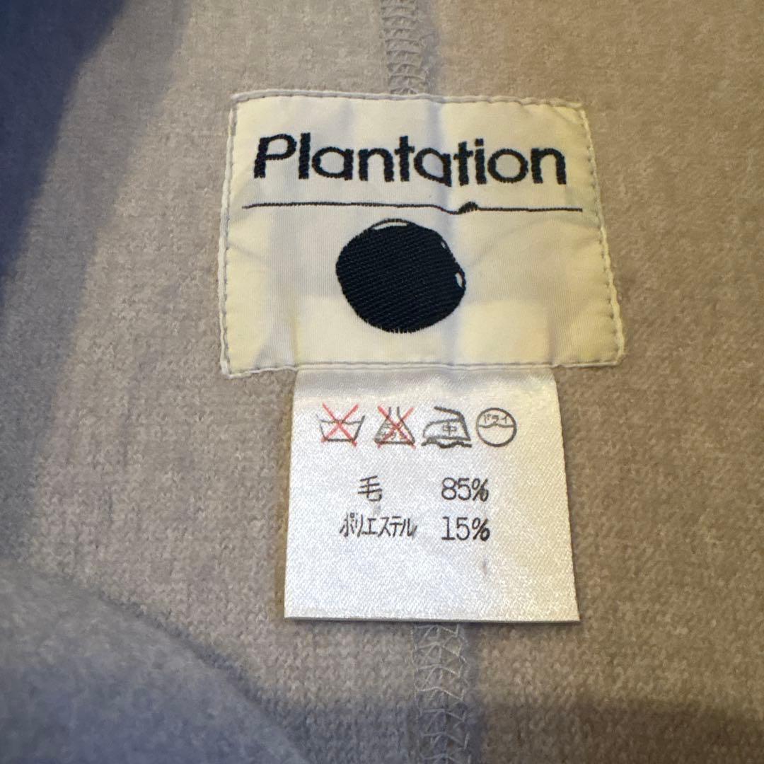 Plantation イッセイミヤケ期 ライトグレー ケープコート