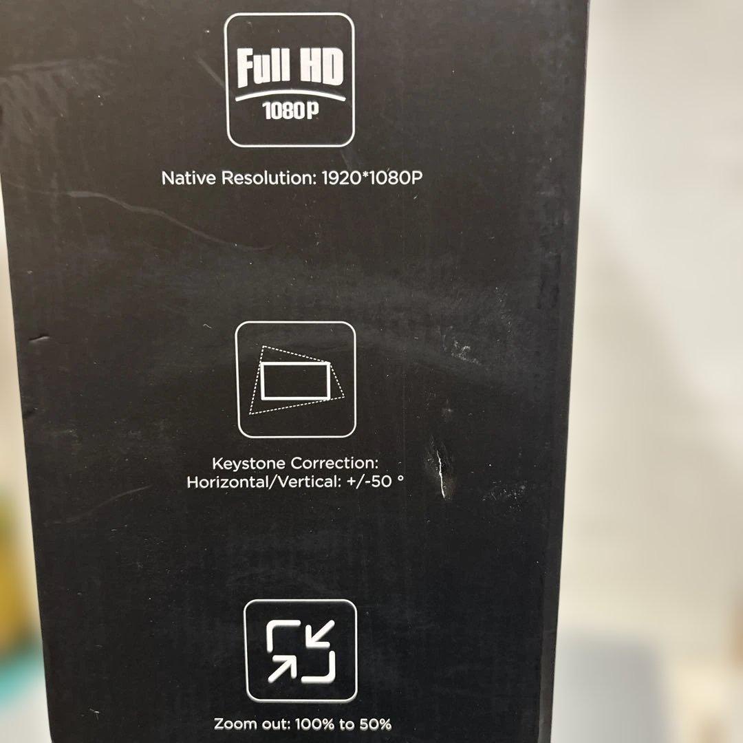 【新品】 フルHDプロジェクター 本体 LED