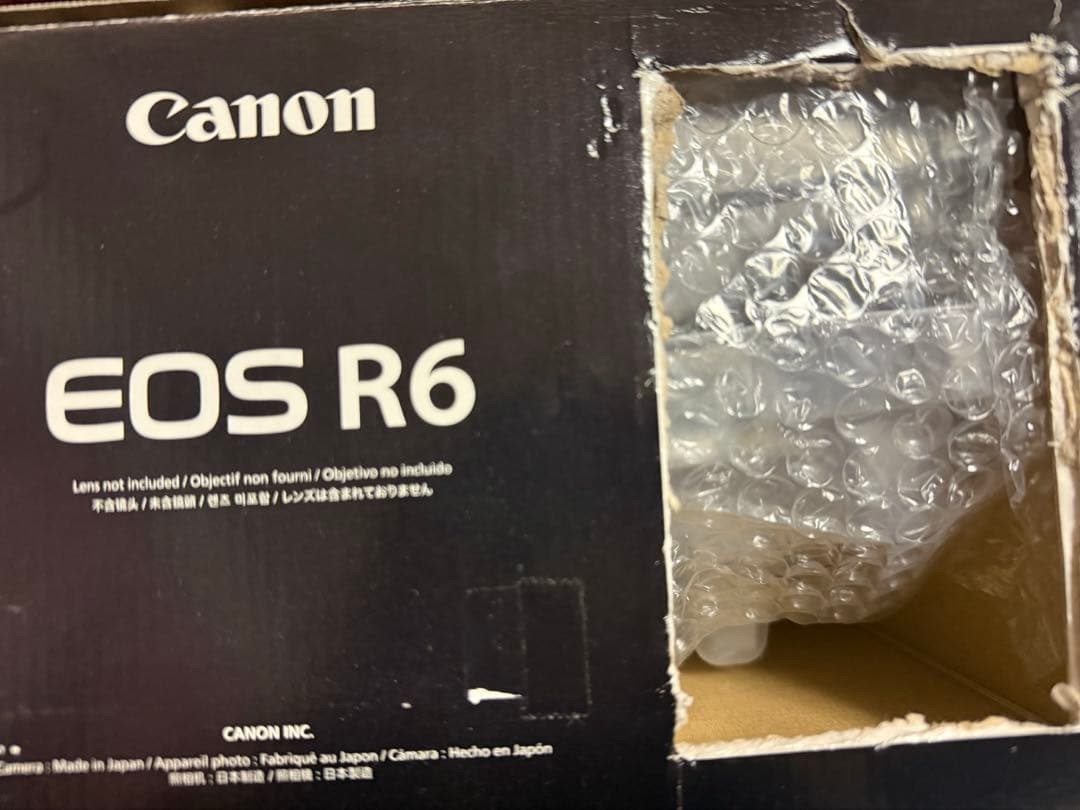 【最終値下げ】Canon R6 ボディ