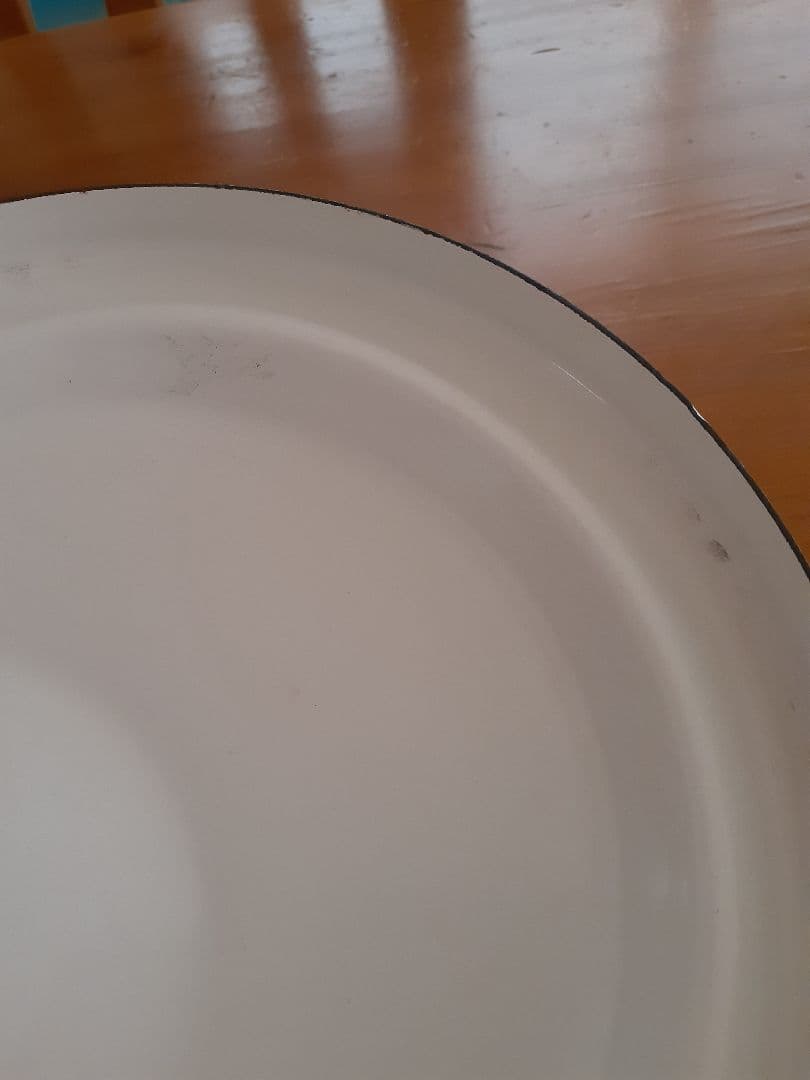 値下げ　ビンテージ　FINEL/ARABIA ホーロー　オーバル型　両手鍋　C