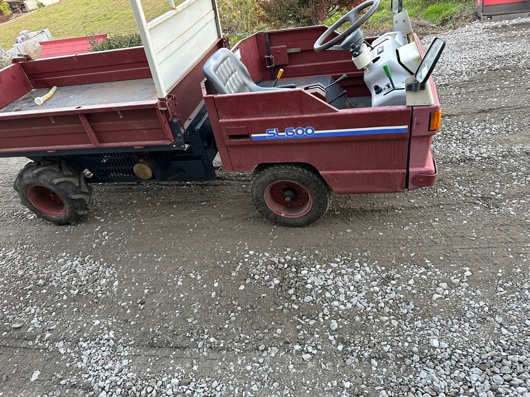 アテックス 運搬車 SL600 油圧ダンプ 2り乗り 4WD セルスタート