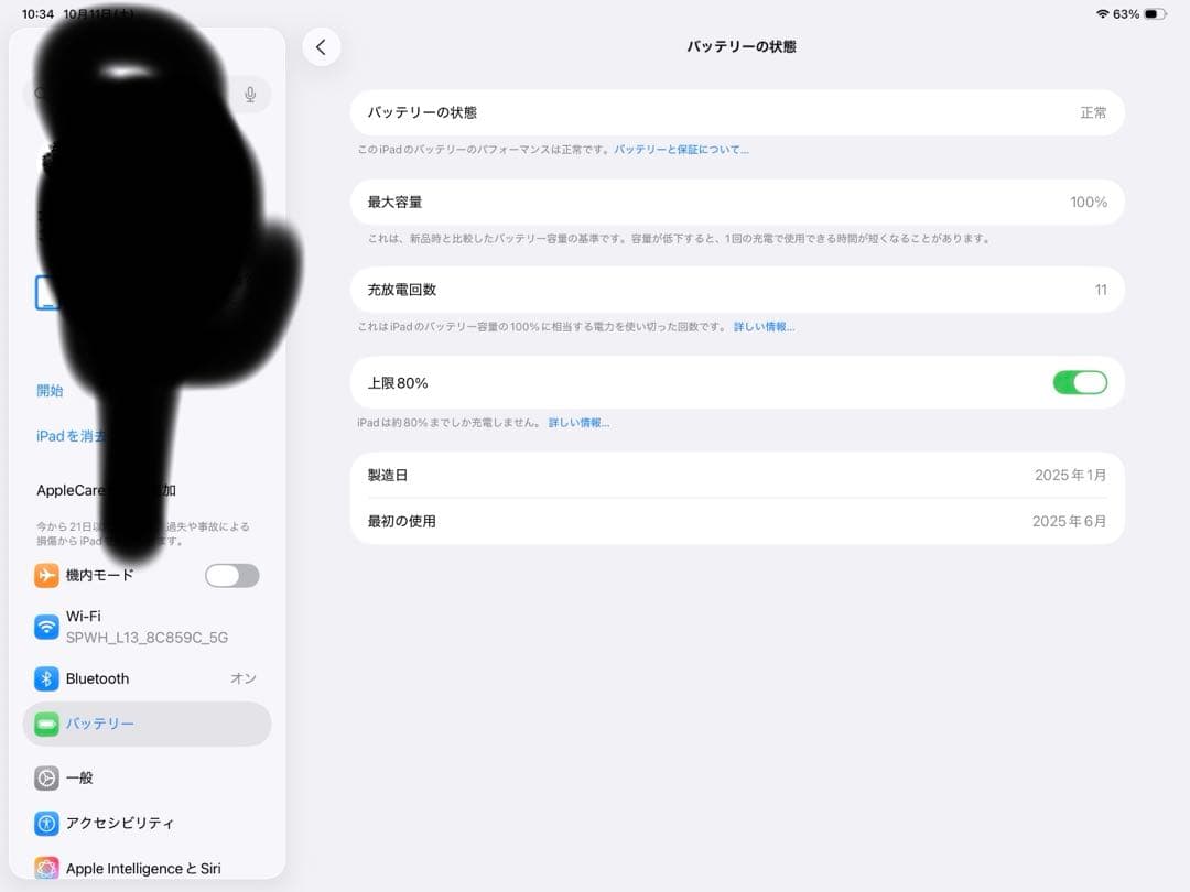 iPad Pro 13インチ 〇シャーキー