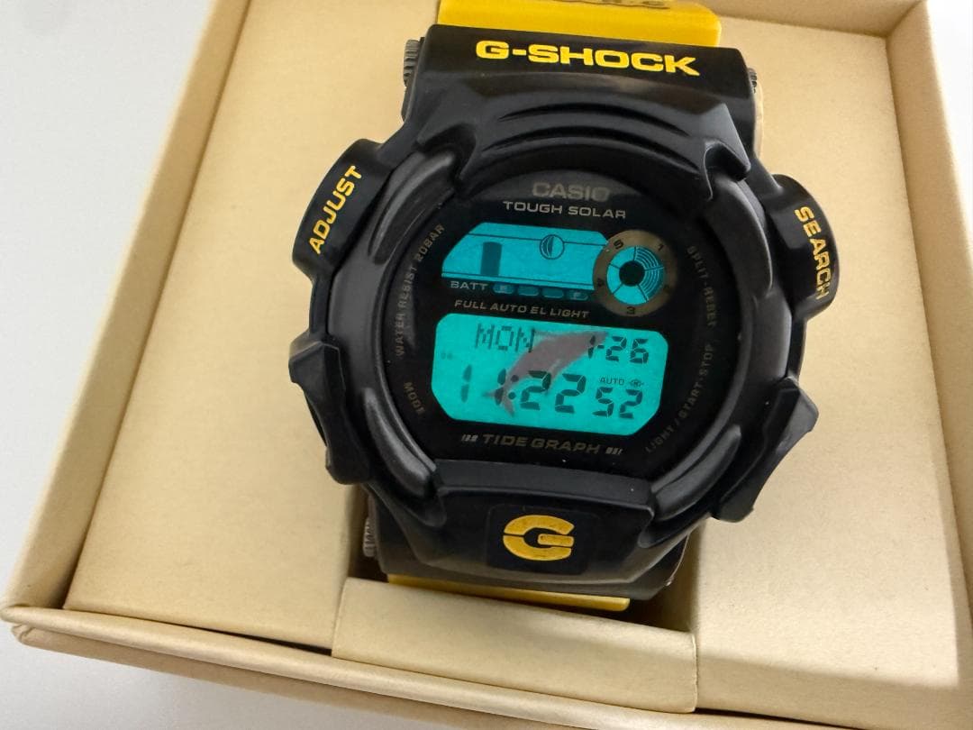 G-SHOCK DW-9701K イルクジ 　イエロー／ブラック