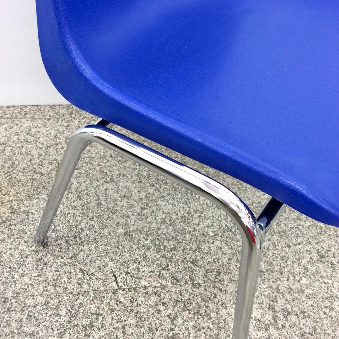 MOD ELENA スタッキングチェア ダイニングチェア ブルー ２