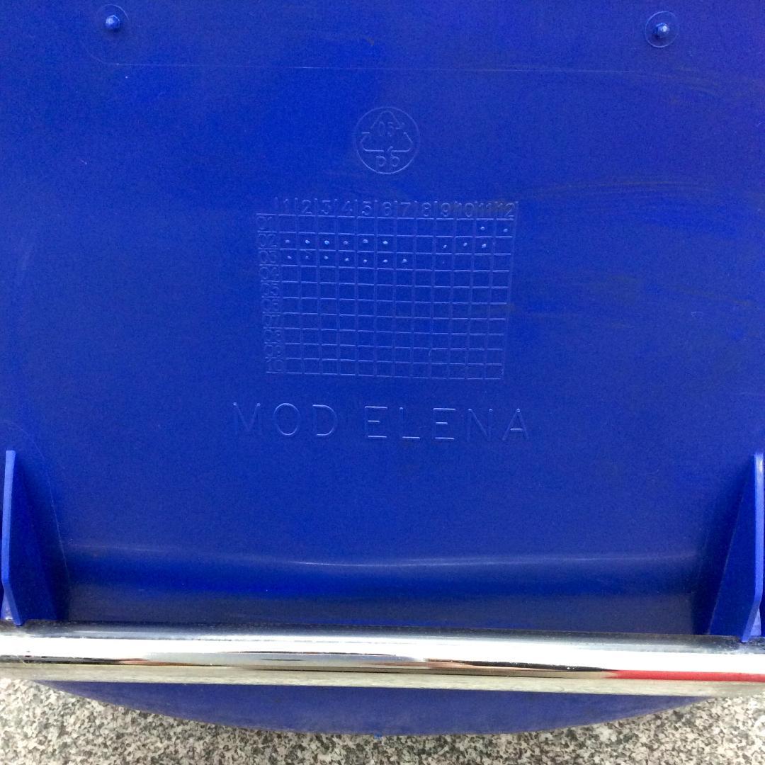 MOD ELENA スタッキングチェア ダイニングチェア ブルー ２