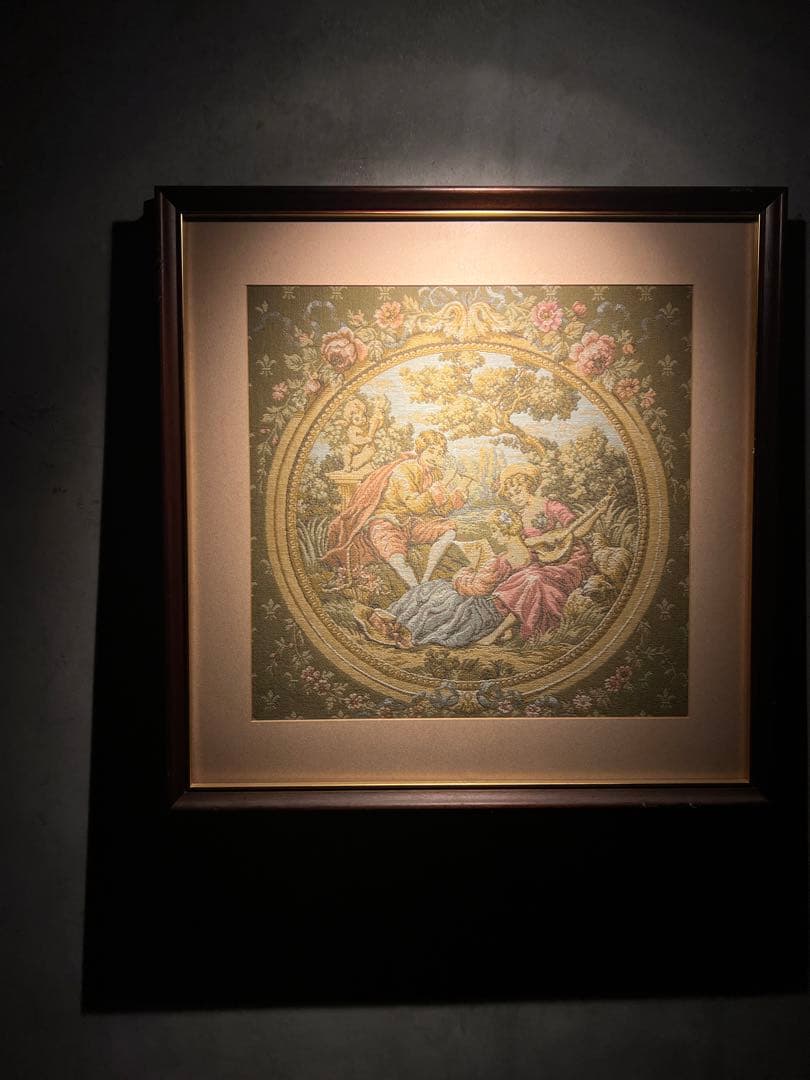 Italiy Gobelins【美術品】額装