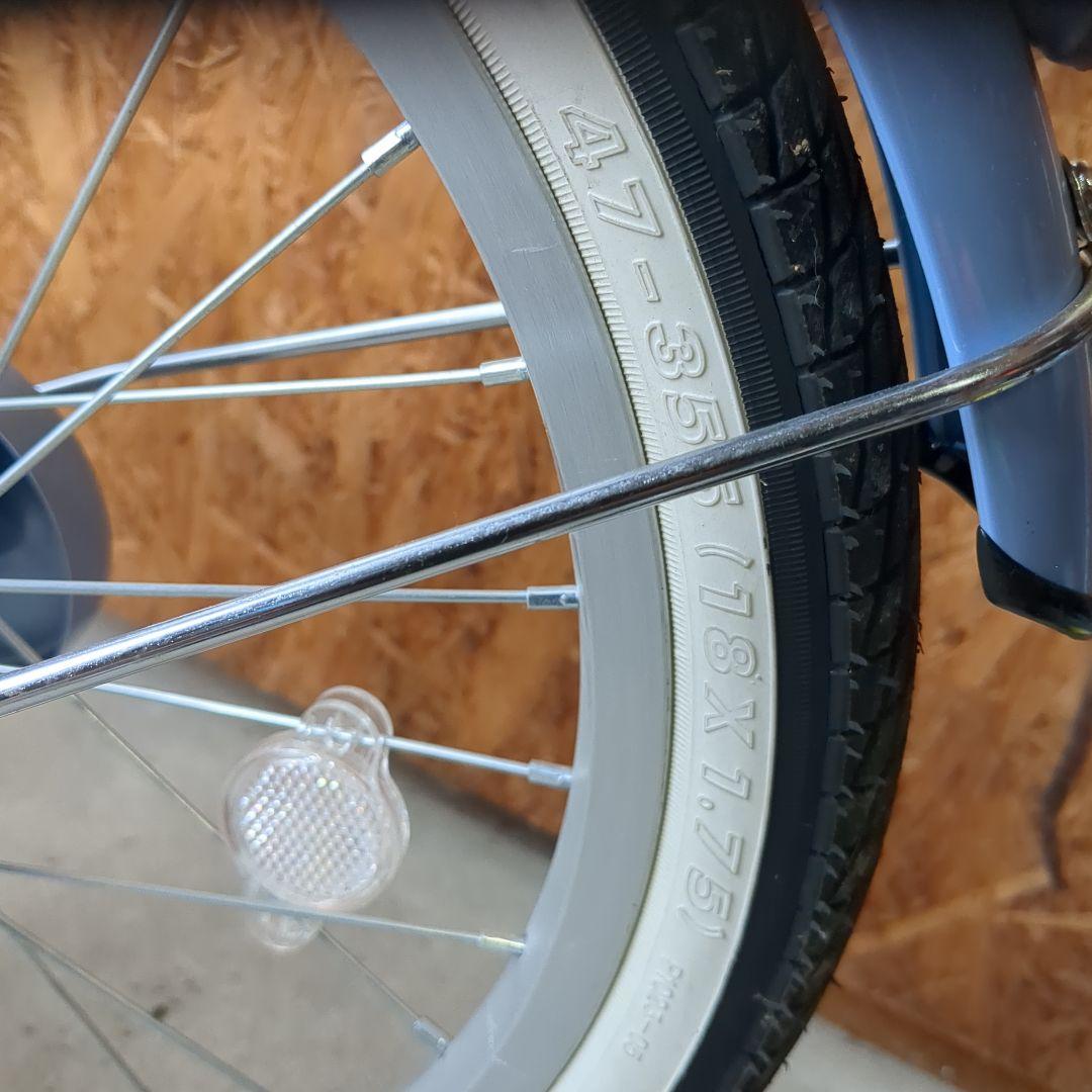 18インチ　子供用自転車 　 補助輪付き