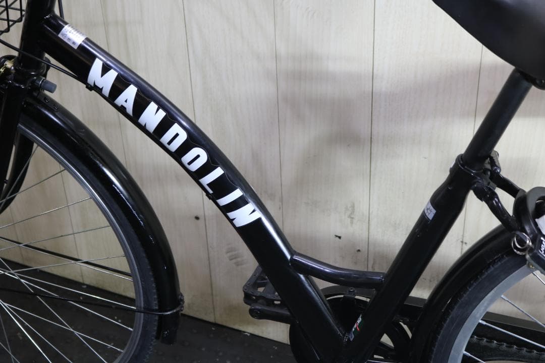 MANDOLINマンドリン 27インチ 6速 AUTO LED軽快シティークロス