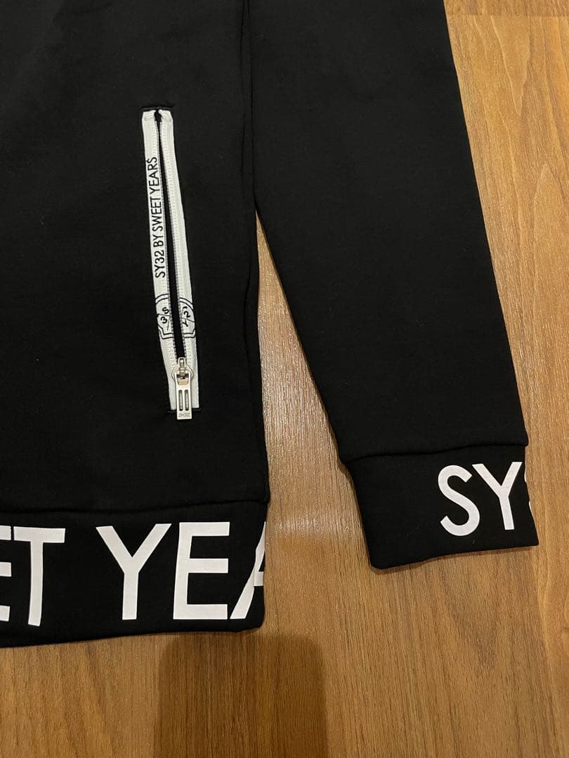 【SY32 SWEET YEARS】 メンズ プルオーバー XL ブラック