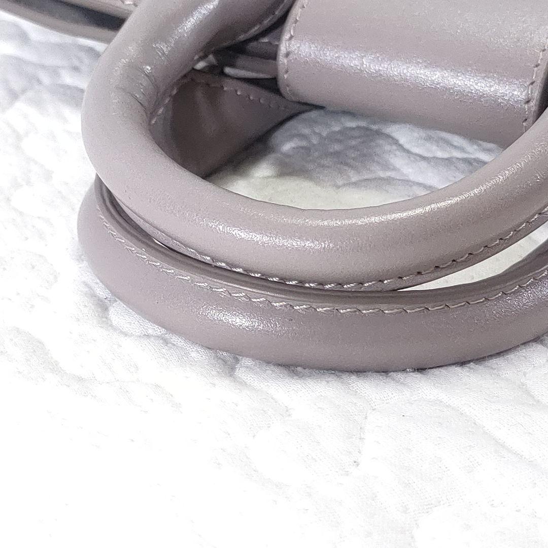 保存袋付き美品✨ジミーチュウ　ライリーS　2wayショルダーバッグ　グレージュ