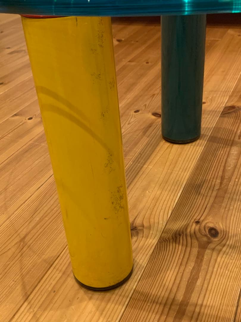 コカコーラ　ヴィンテージ　ガラステーブル