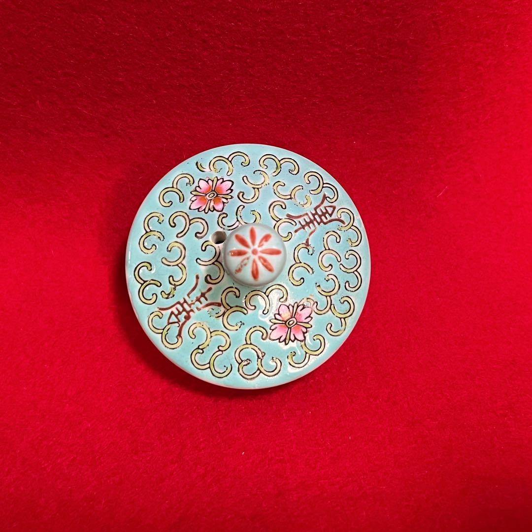 中国美術 粉彩福壽双全蝙蝠 壽 花柄 大茶壺 大急須 水注 中國景德鎮 茶道具