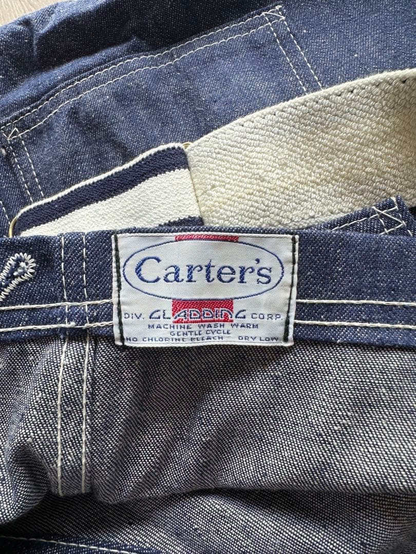50s Carters デニムオーバーオール