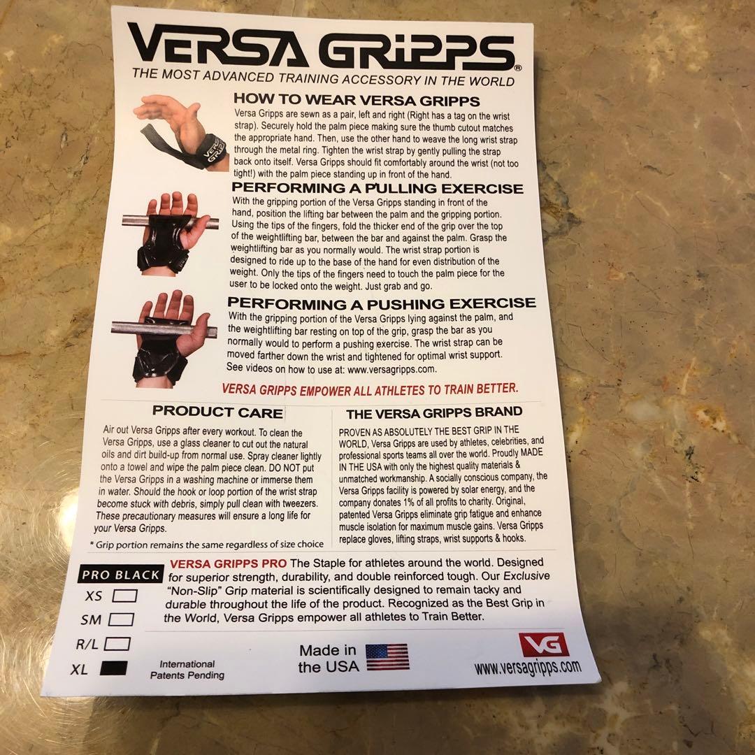 【新品】バーサグリップ パワーグリップ プロXL