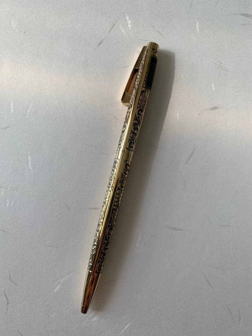 Sheaffer 12K RGP ボールペン ぶどう柄