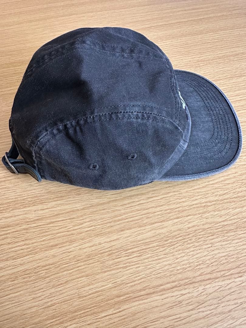 Supreme デニムブラック　キャップ