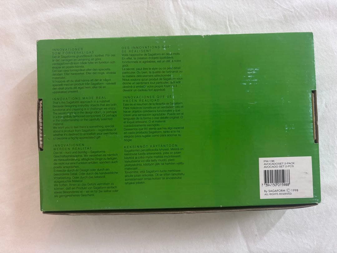 sagaforn アボカドセット　1990年代　ヴィンテージ