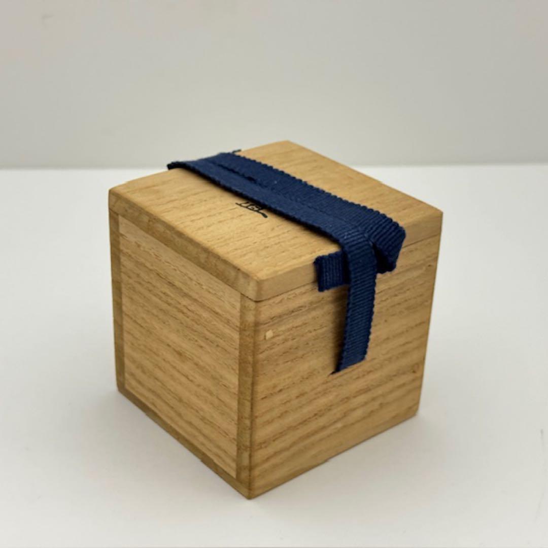 茶道具 上田鉄三 金銀象嵌 笹 蓋置 共箱 茶道