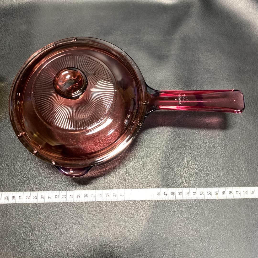 ビジョン　クランベリー　片手鍋　フライパン　パイレックス鍋 3点セット