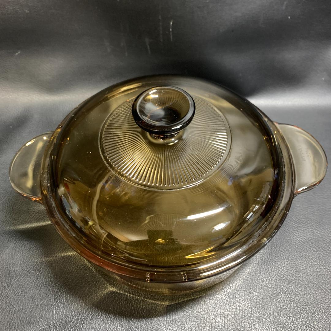 ビジョン　クランベリー　片手鍋　フライパン　パイレックス鍋 3点セット