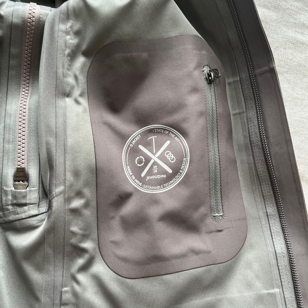 HOUDINI Women’s D Jacket XS Wolf Grey