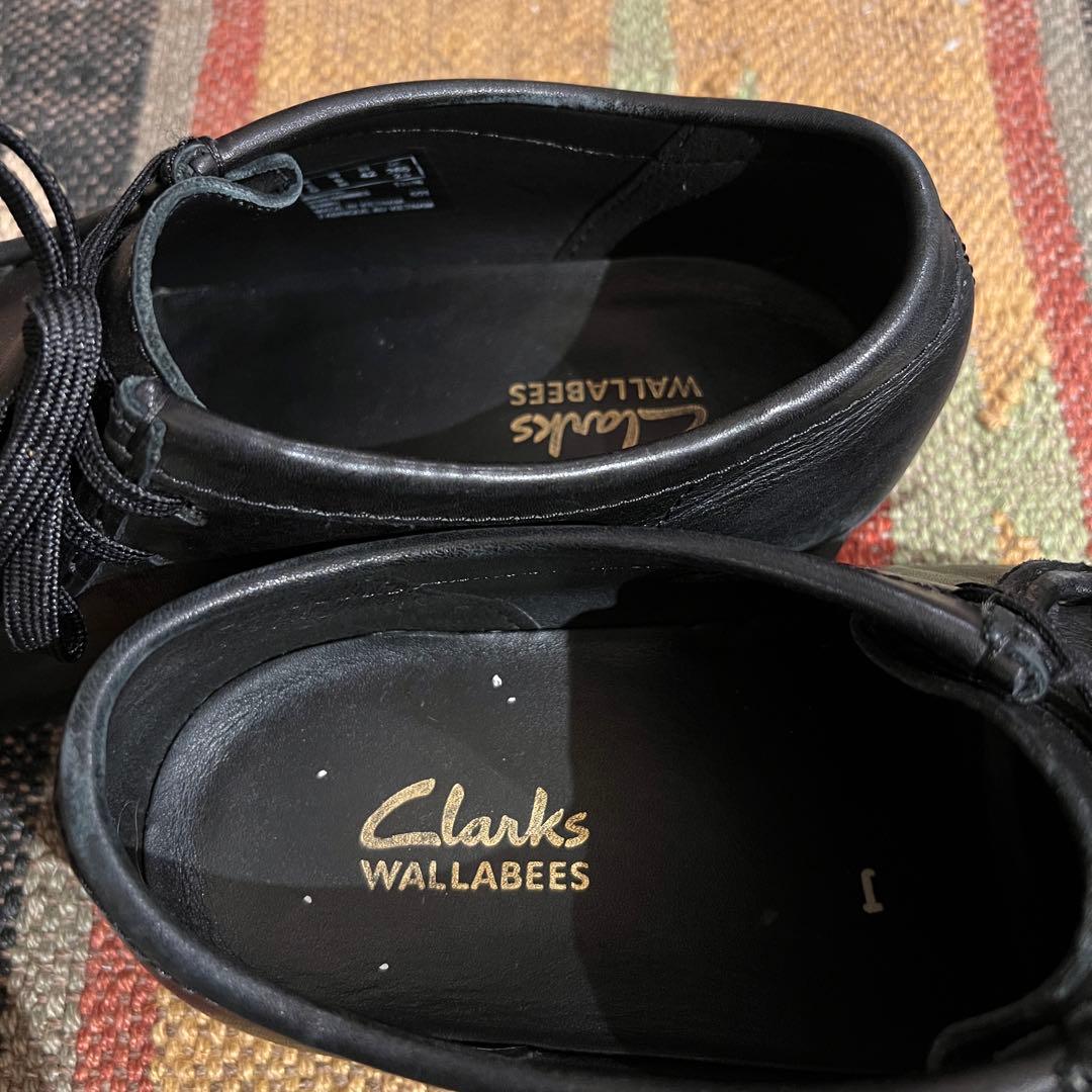 Clarks クラークス Wallabee 2 ブラックレザー ワラビー2