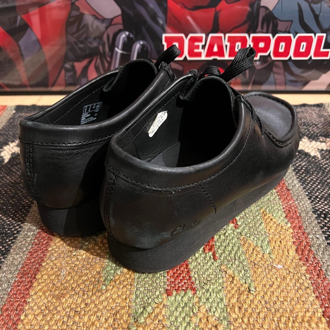 Clarks クラークス Wallabee 2 ブラックレザー ワラビー2