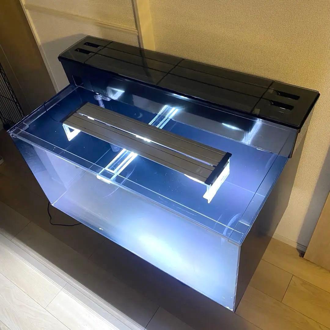 【極美品】900×500×450 アクリル水槽 GEXグランデフィルター セット