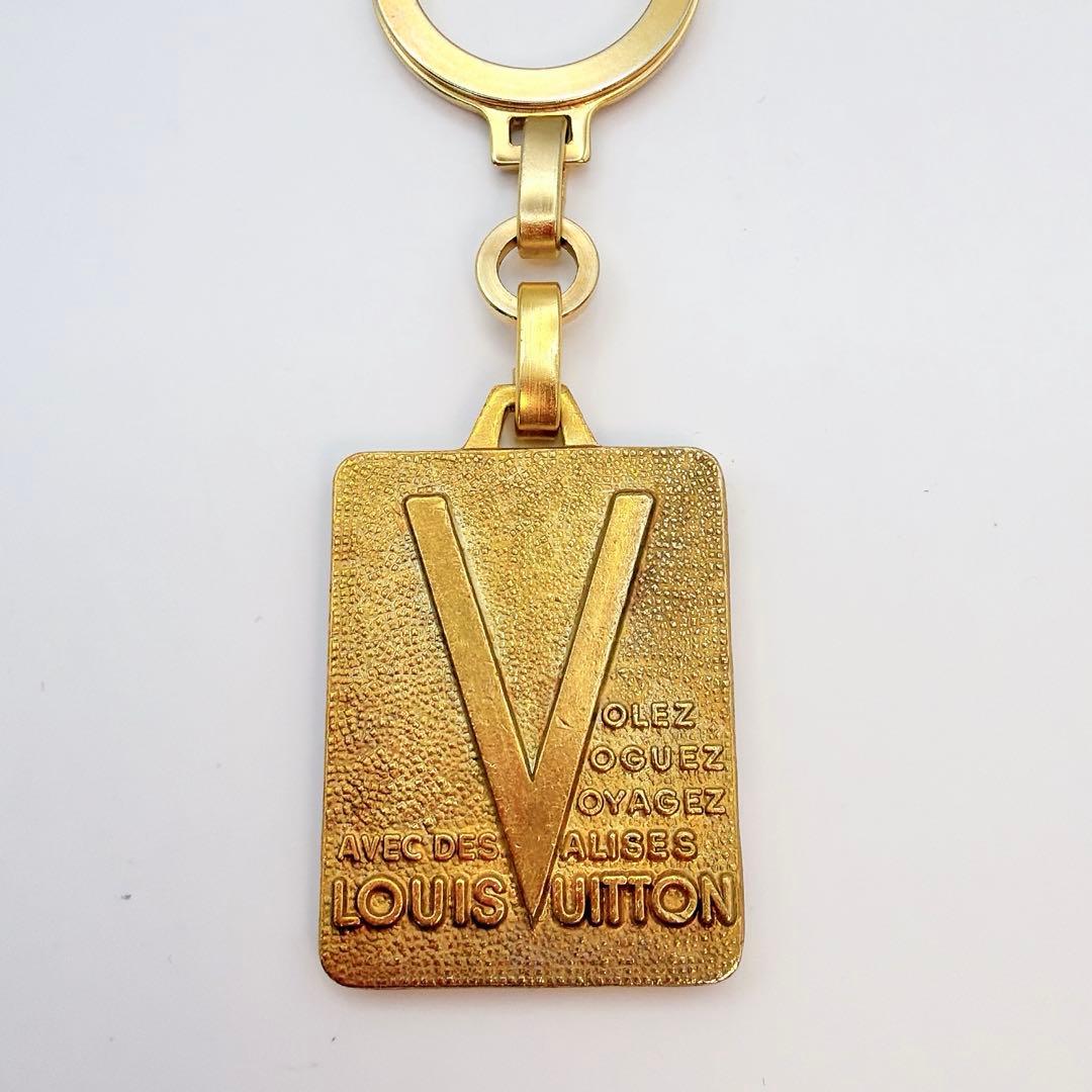 LOUIS VUITTON マルティエ キーリング/チャーム ブロンズメタル