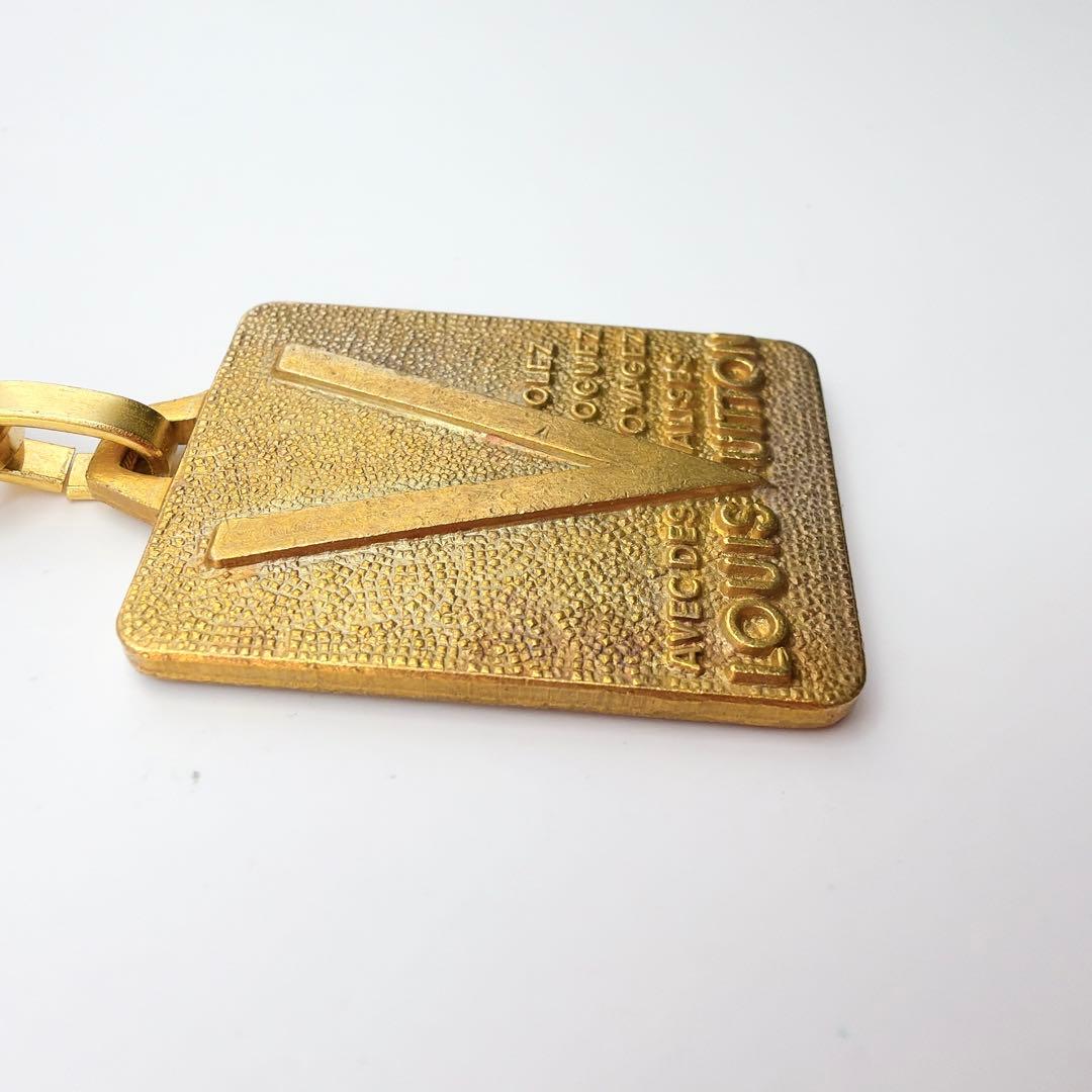 LOUIS VUITTON マルティエ キーリング/チャーム ブロンズメタル