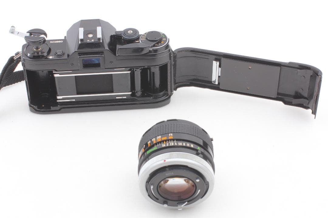 【整備済　美品】Canon AE-1 Black 50mm f1.4 露出計OK