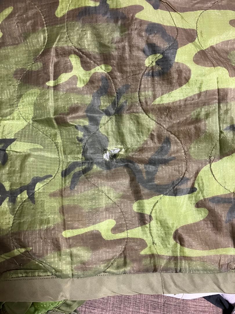 米軍実物　1967年度会計品　ERDL ポンチョライナー