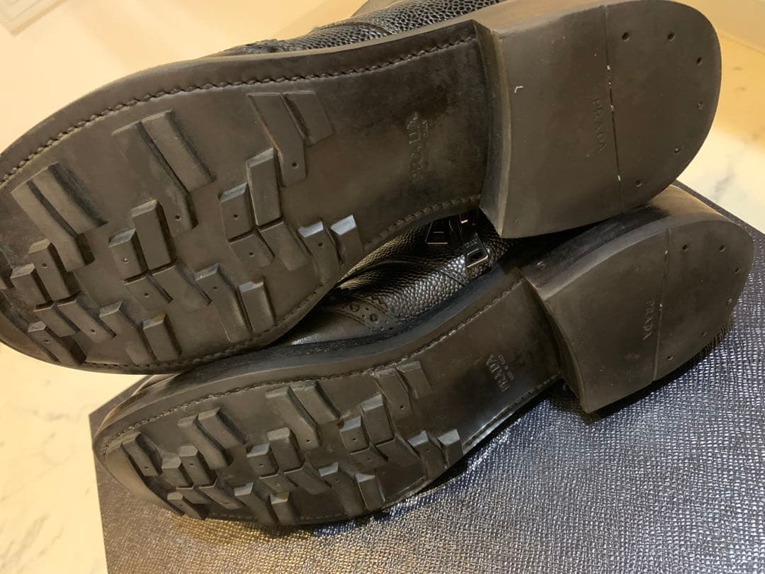 【bb】PRADA プラダ ペブルグレインレザー