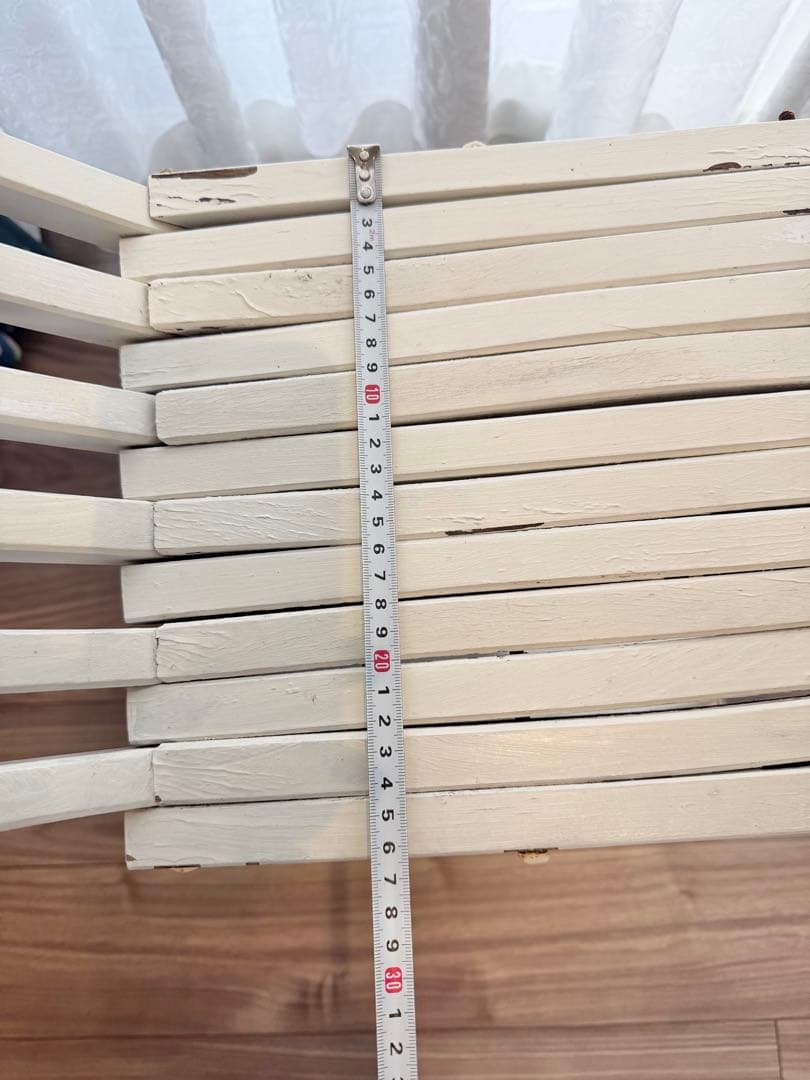 【本日限定】フランス アンティーク サボナローラチェア X脚 折りたたみ椅子