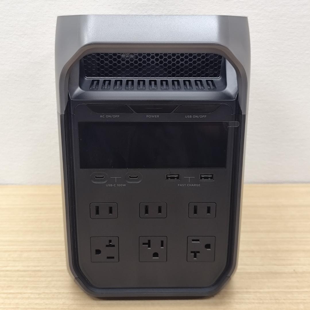 セール【公式認定整備済品】EcoFlow DELTA 3 ポータブル電源　保証付