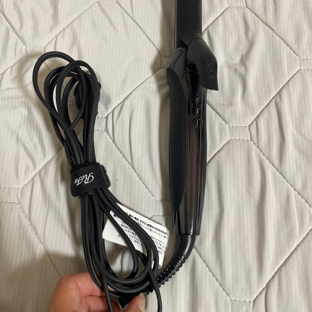 カールヘアアイロン(黒)