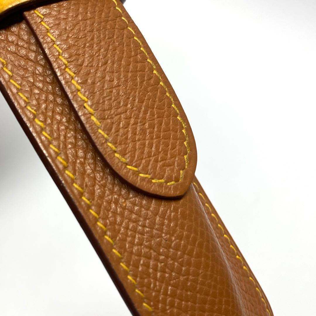 HERMES エルメス　ペンケース　クシュベル　刻印