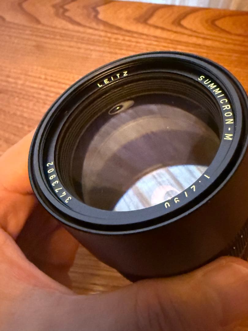 Leica Summicron 90mm F2 3rd 外観のみ少しスレ光学良好