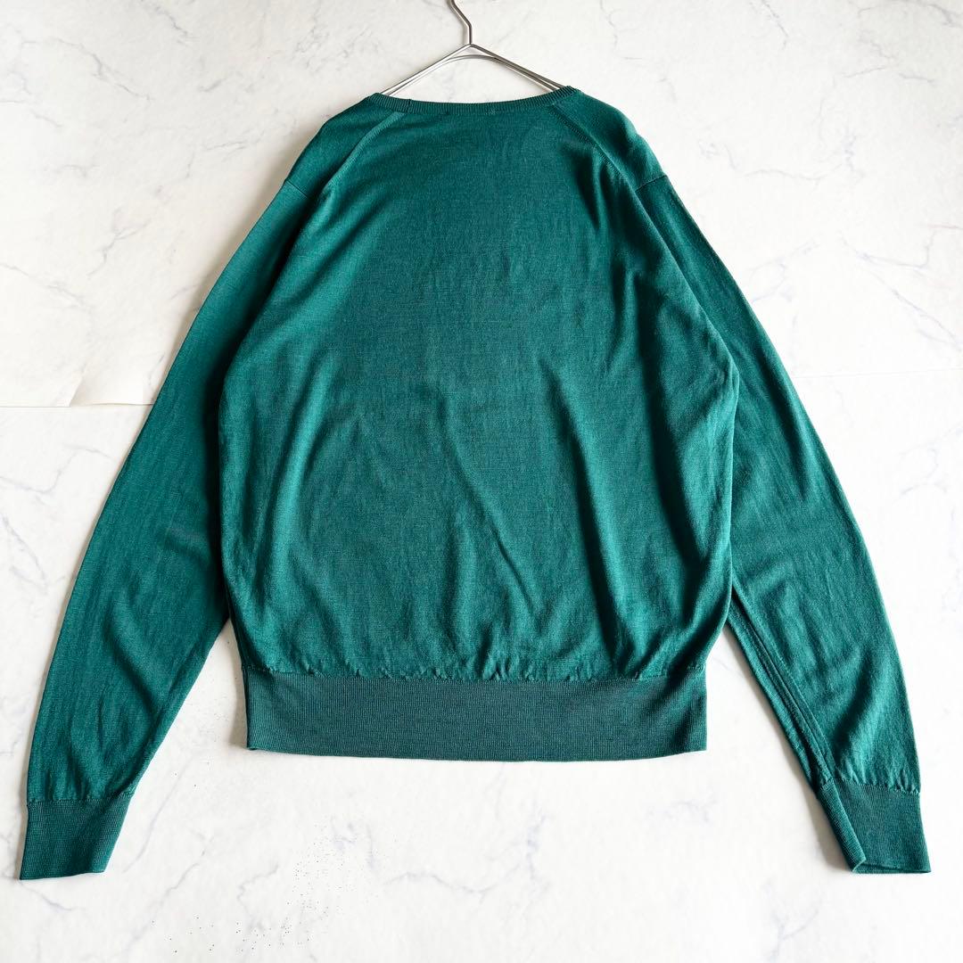 極美品 現行タグ 近年モデル ジョンスメドレー エクストラファインメリノウール